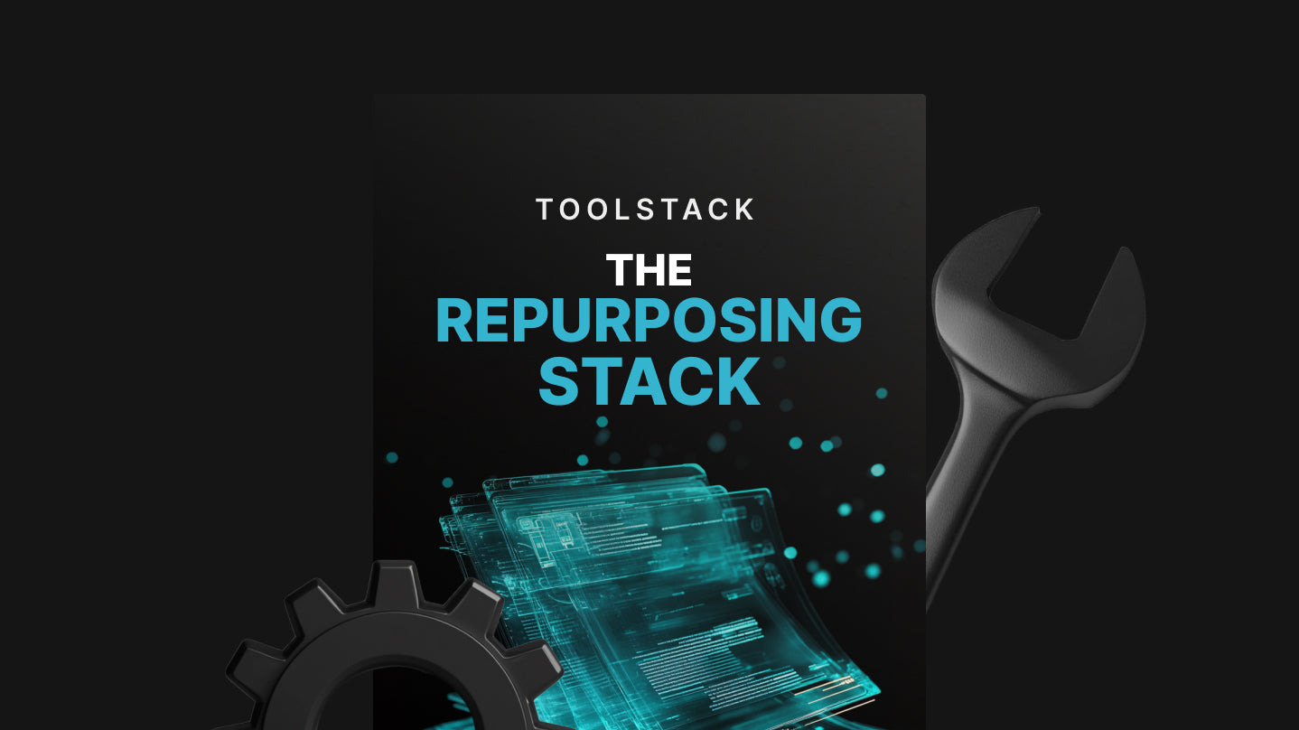 The Repurposing Stack – Multiply Your Content, Maximize Your Reach