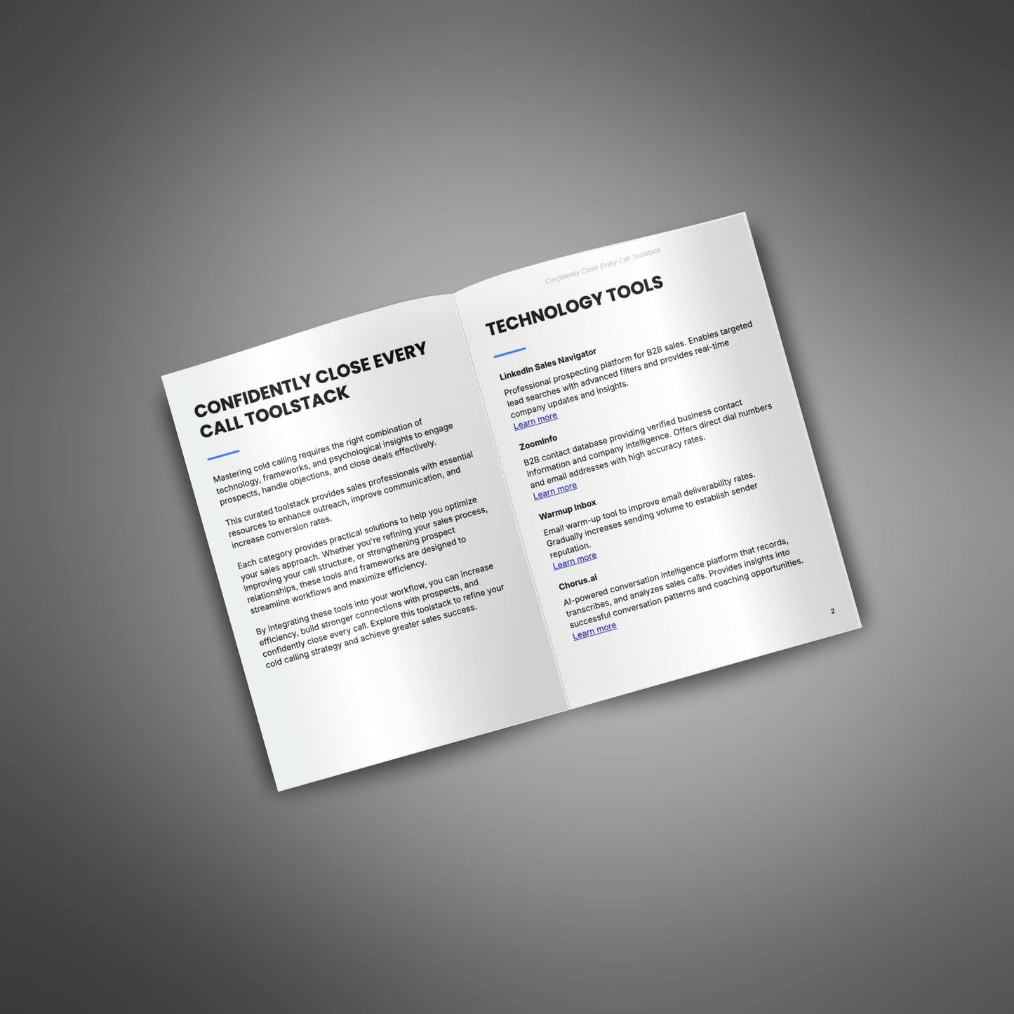 Confidently Close Every Call – Toolstack for Cold Calling Success