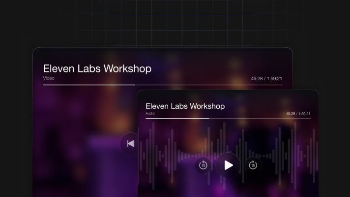 Eleven Labs Workshop – Master AI Voiceovers in Any Language or Style