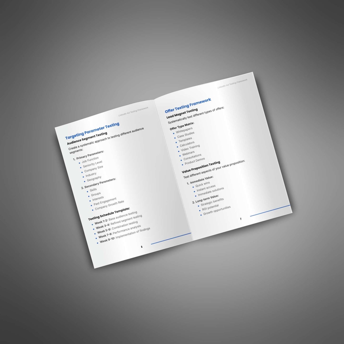 LinkedIn Ad Testing Framework – Optimize Smarter, Convert Faster