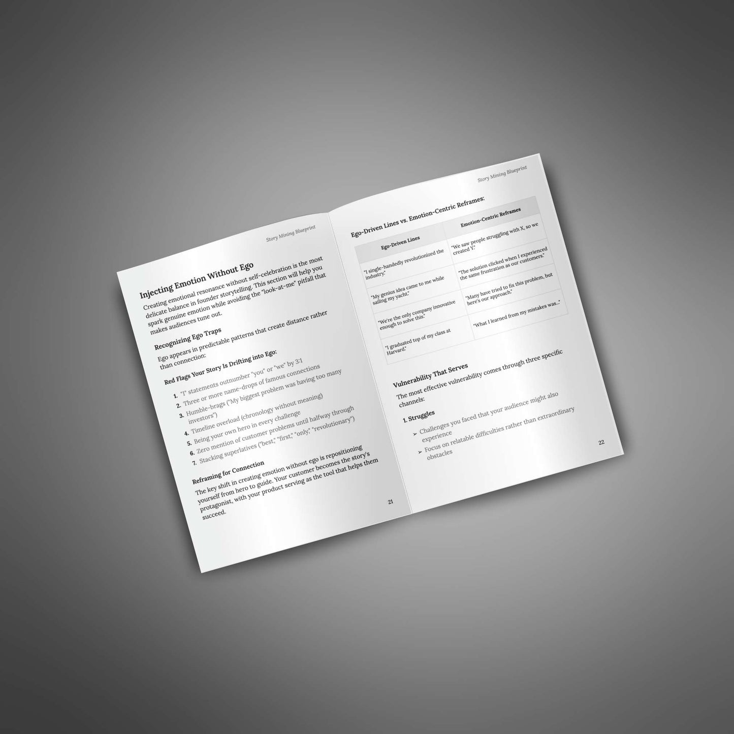 Story Mining Blueprint – Craft a Founder Story That Builds Trust & Inspires Action