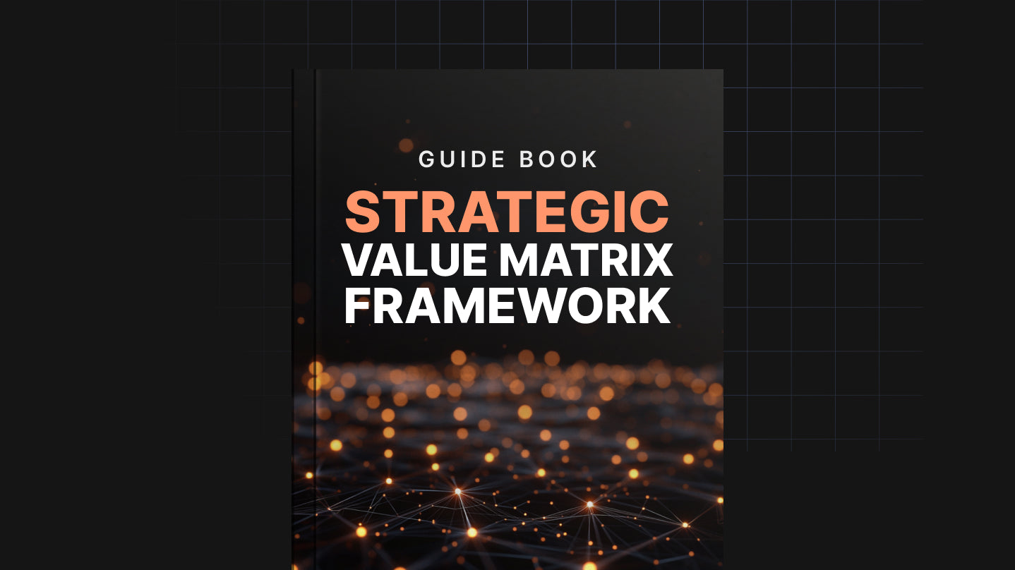 Strategic Value Matrix Framework – Position for Profit, Deliver with Impact