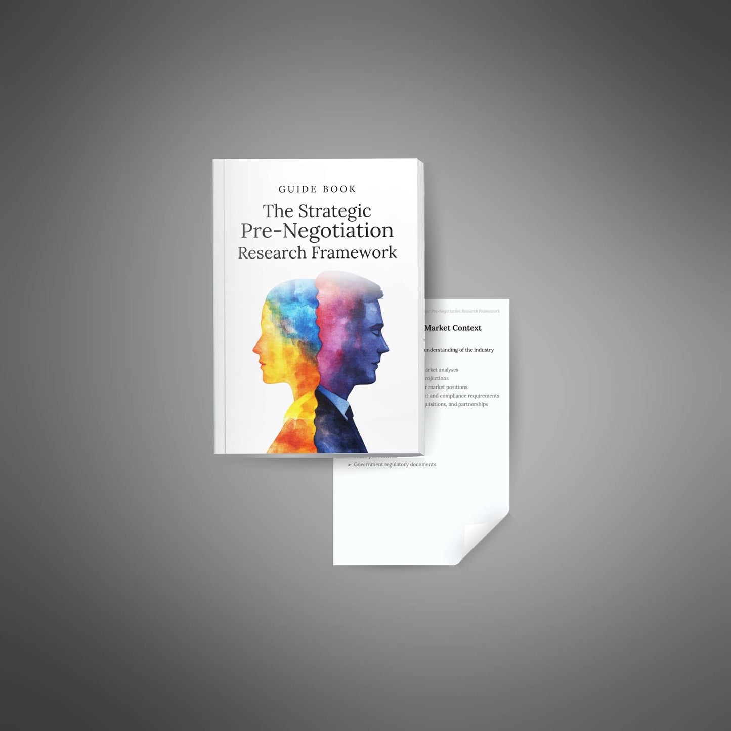 Strategic Pre-Negotiation Research Framework – Walk In Ready to Win