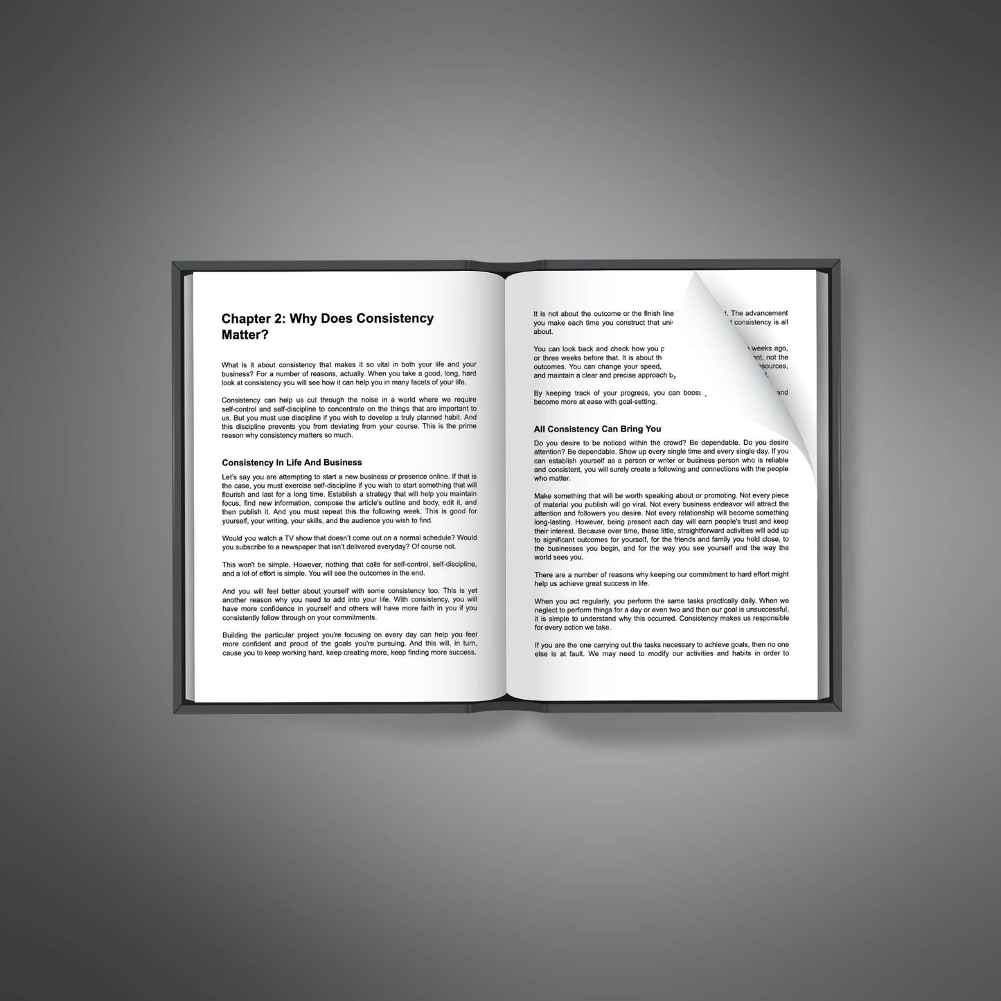 The Art of Consistency: Build Habits, Achieve Goals & Thrive
