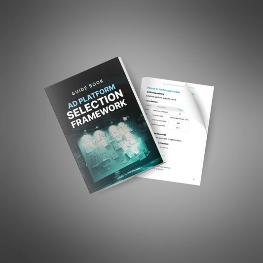 Ad Platform Selection Framework – Choose the Right Platform. Maximize Every Dollar.