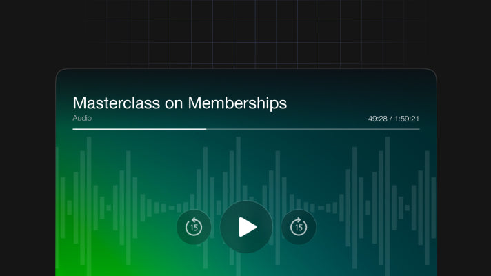 Masterclass on Memberships - masterclasses.online