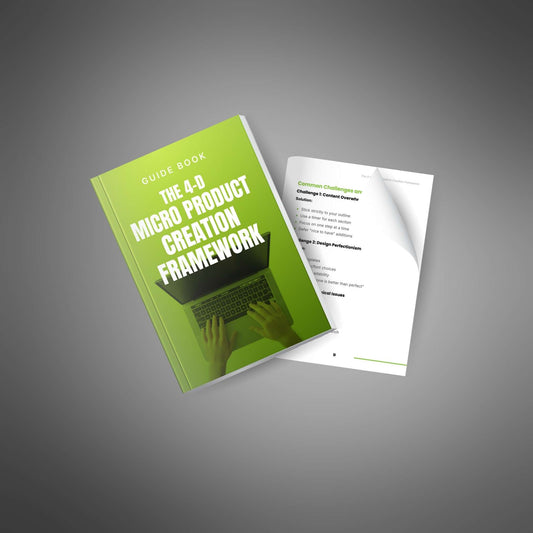 4-D Micro Product Creation Framework – Turn Ideas into Income in 48 Hours