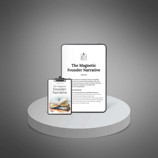 The Magnetic Founder Narrative – Tell Your Story. Win Their Trust.