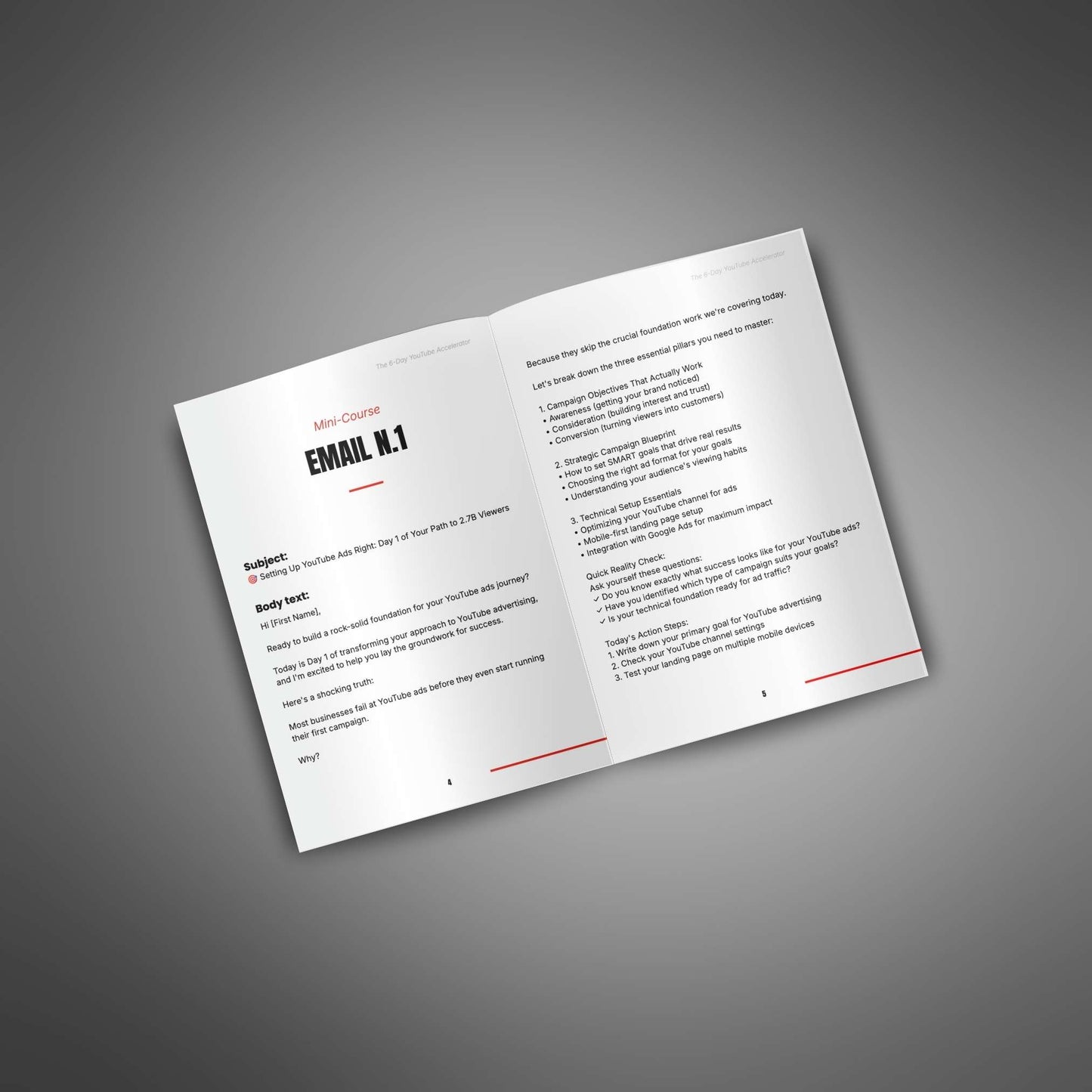 6-Day YouTube Accelerator – Launch Ads That Convert